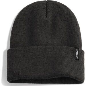 🆕 Women Black Knit Beanie Hat Acrylic Winter Soft Wearing Warm Unisex Cuffed